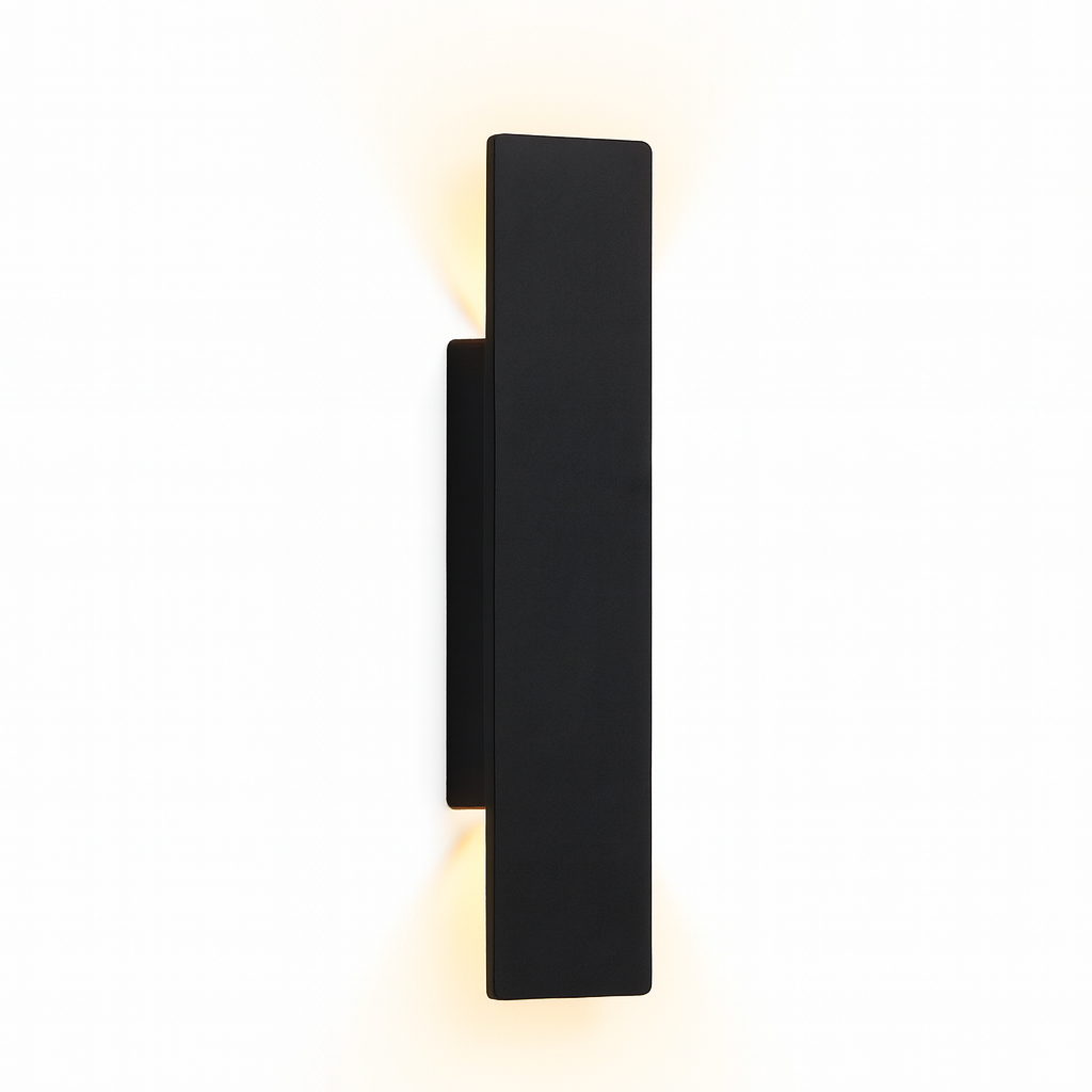 Vattentät utomhusvägglampa i aluminium IP65 – modern LED-vägglampa