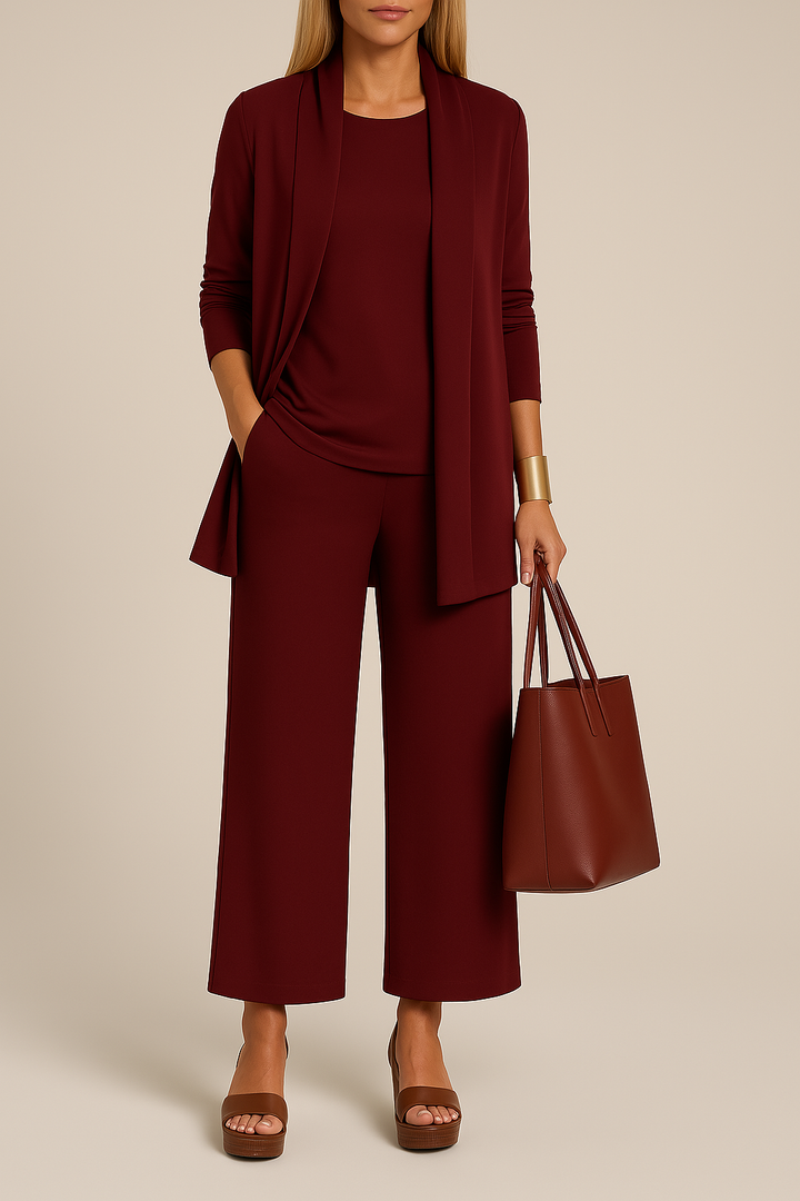 Stilig raffinert tredelt dress