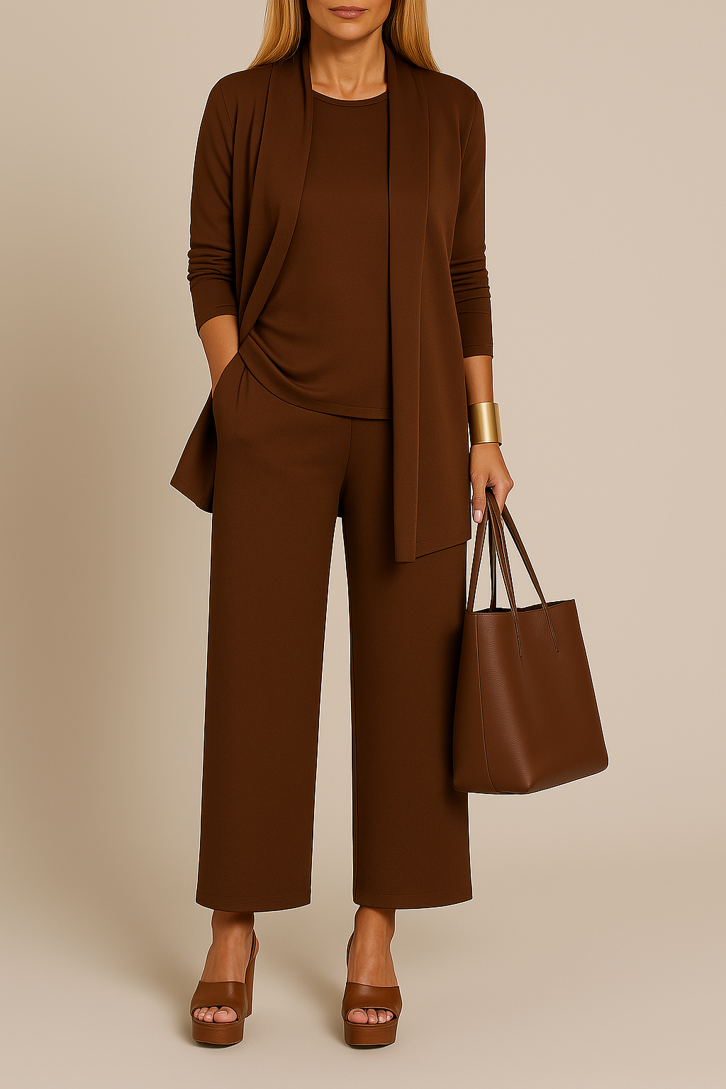 Stilig raffinert tredelt dress