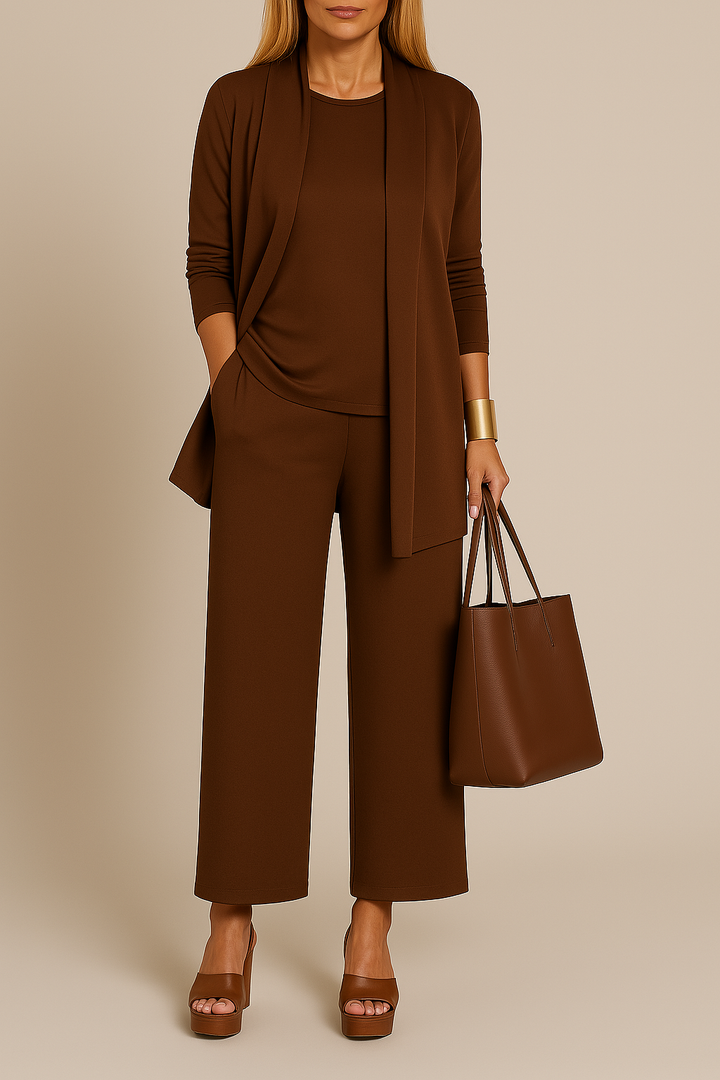 Stilig raffinert tredelt dress