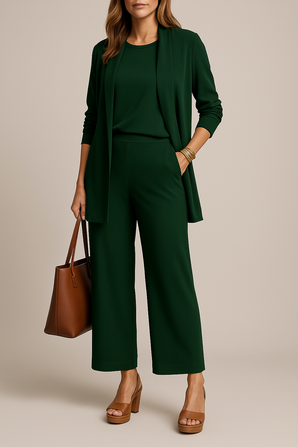 Stilig raffinert tredelt dress