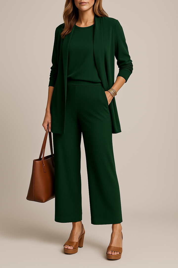 Stilig raffinert tredelt dress