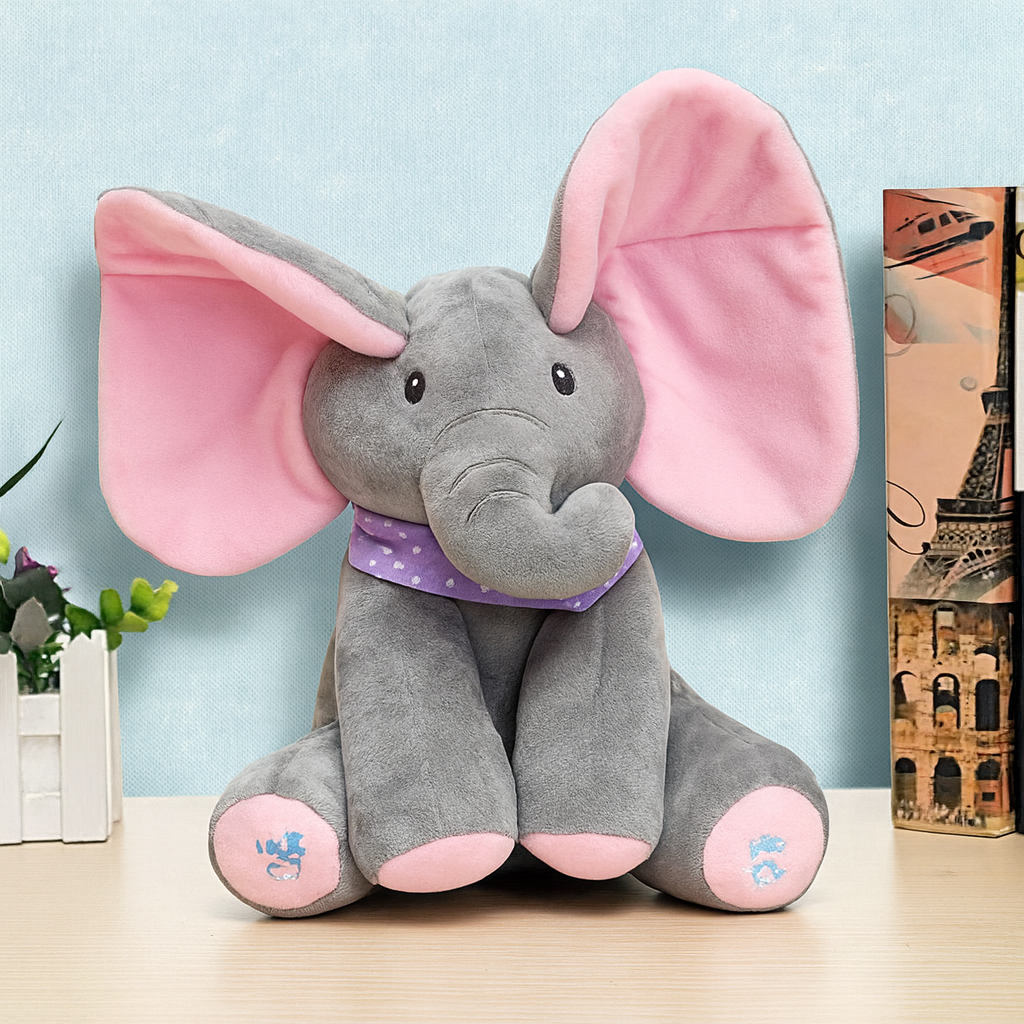 Peek-a-boo Elefant Gosedjur