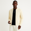 Herr Casual Zipper Stickad Kofta