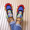 Fargerike Casual Platform Sneakers