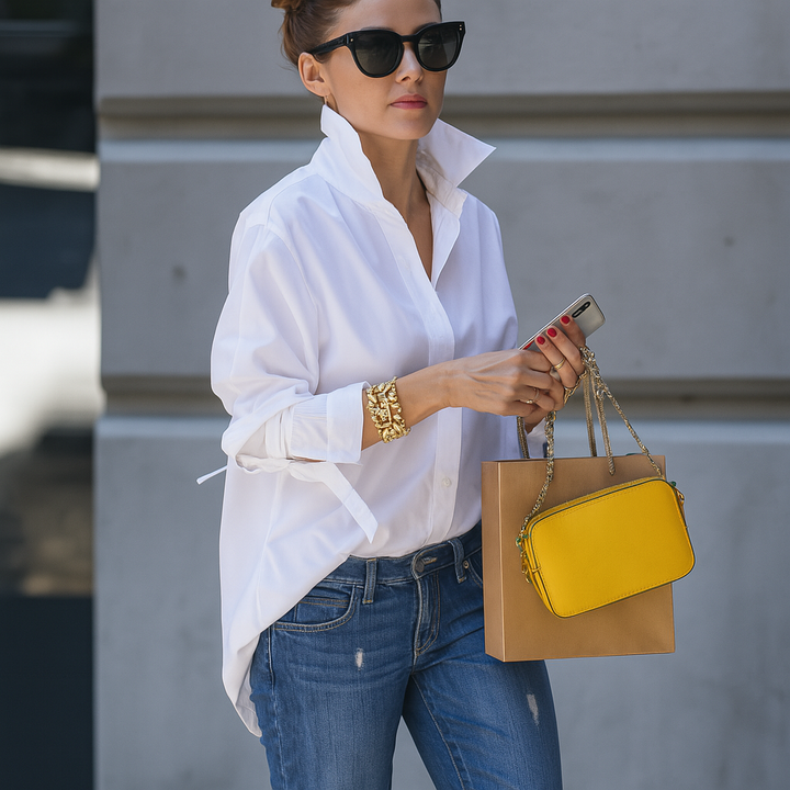 Elegant blus för kvinnor