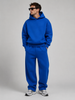 Hoodie- och joggerset herr - mjuk bomullsblandning, ledig passform