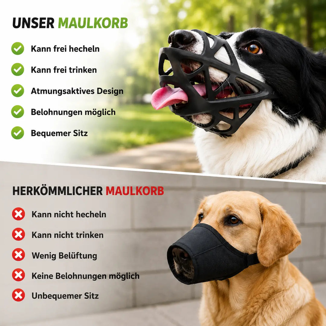 Hundmunkorg | Andningsaktiv & justerbar för träning och daglig användning