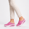 Ortopediska slip-on-sandaler för dam – bekväma, andningsaktiva sandaler för promenader