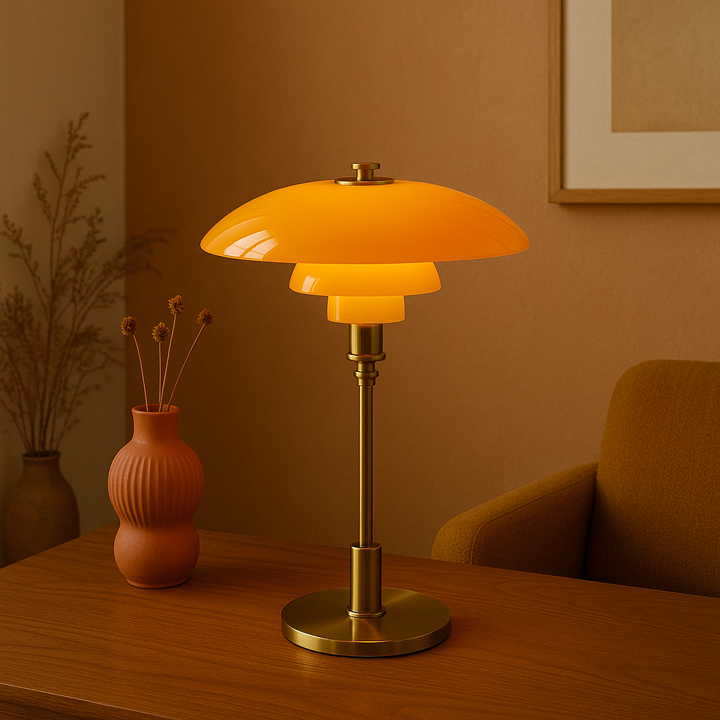 Bordslampa i dansk design