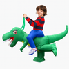 Dinosaurie kostym för barn