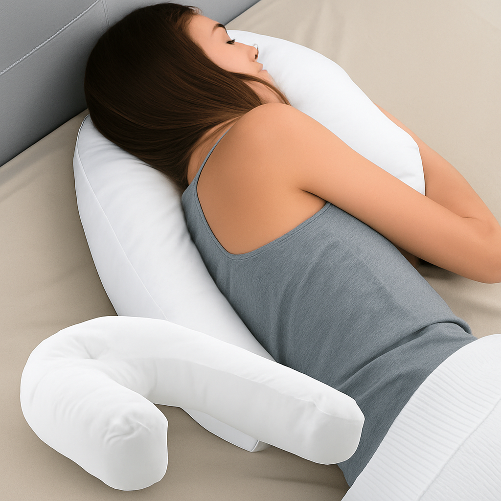 Ergonomisk pute for sideleie