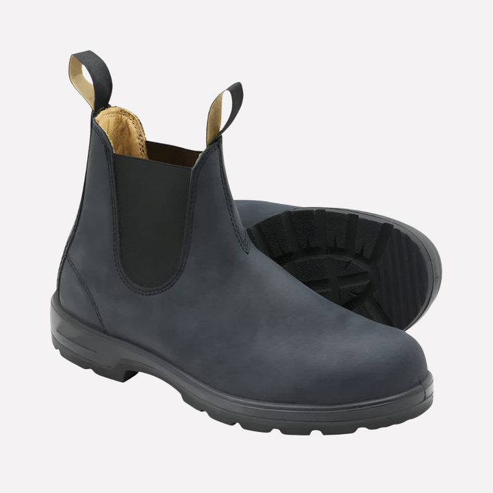 Unisex Chelsea-støvler med slip-on indgang