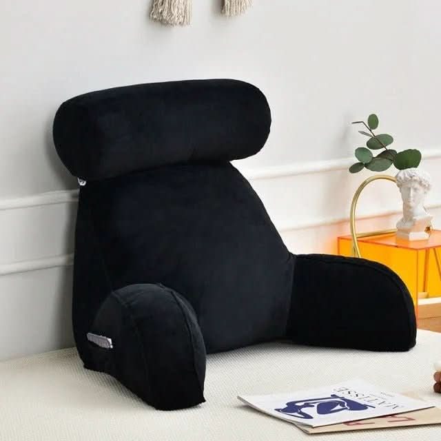 BequemRücken – ergonomiskt ländryggsstöd med nackstöd och armstöd