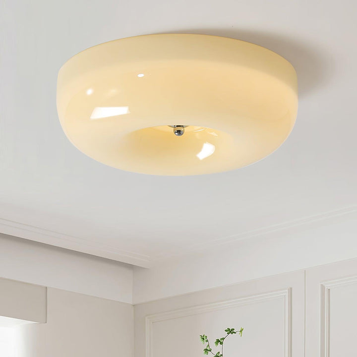 Afralia Modern Taklampa i Virvlande Glas