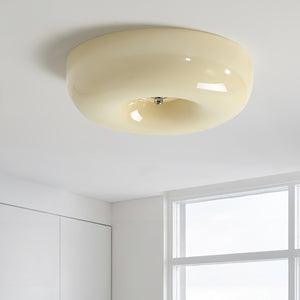 Afralia Modern Taklampa i Virvlande Glas
