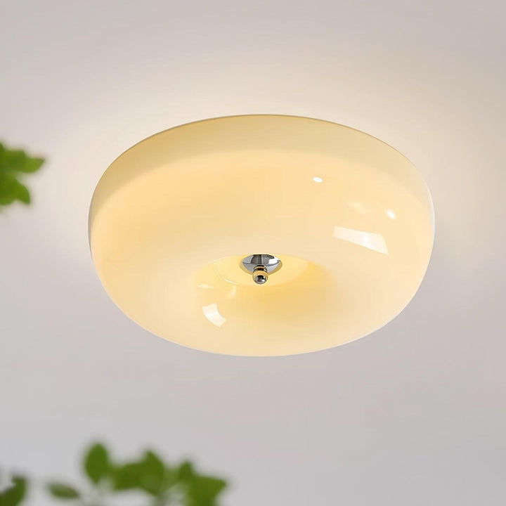 Afralia Modern Taklampa i Virvlande Glas