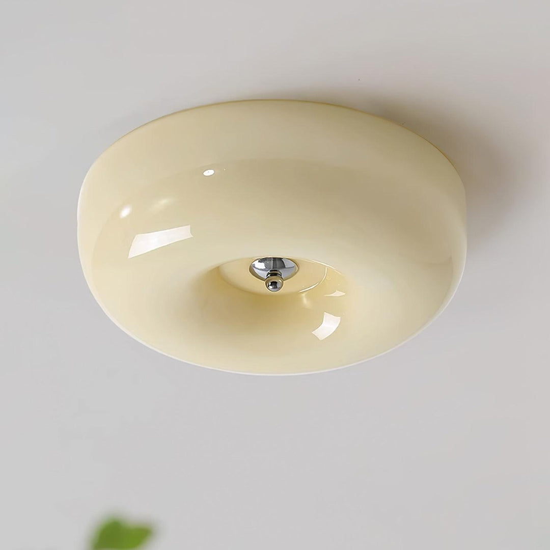 Afralia Modern Taklampa i Virvlande Glas
