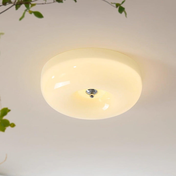 Afralia Modern Taklampa i Virvlande Glas