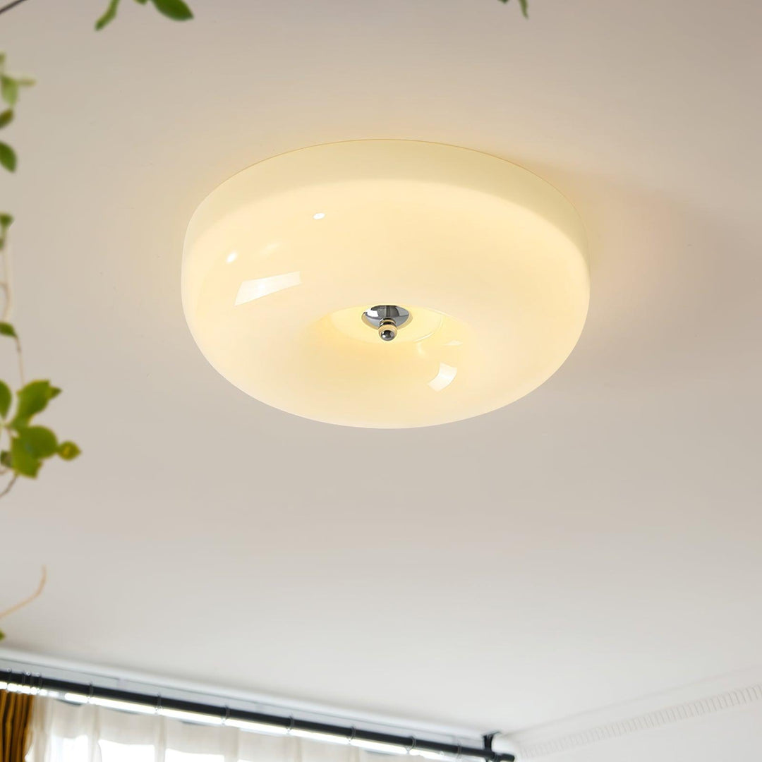 Afralia Modern Taklampa i Virvlande Glas