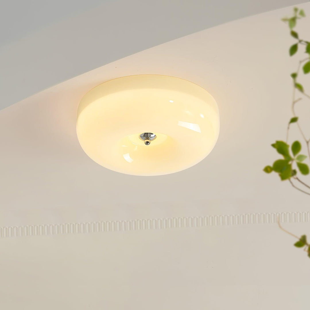 Afralia Modern Taklampa i Virvlande Glas