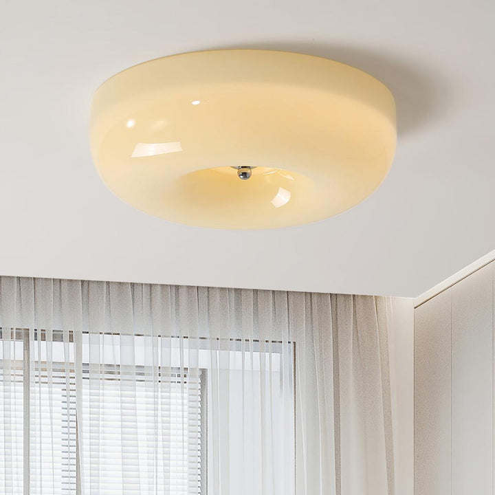 Afralia Modern Taklampa i Virvlande Glas