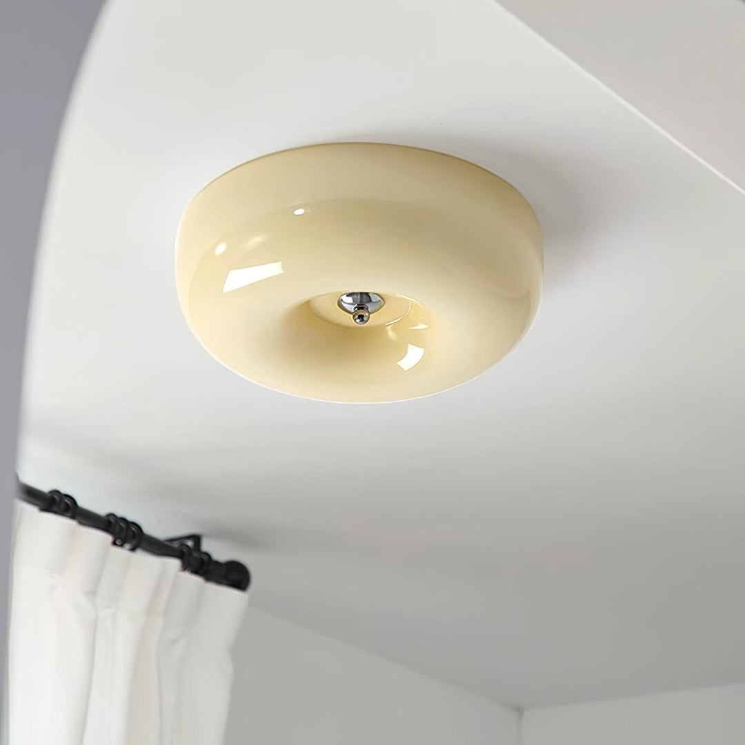 Afralia Modern Taklampa i Virvlande Glas