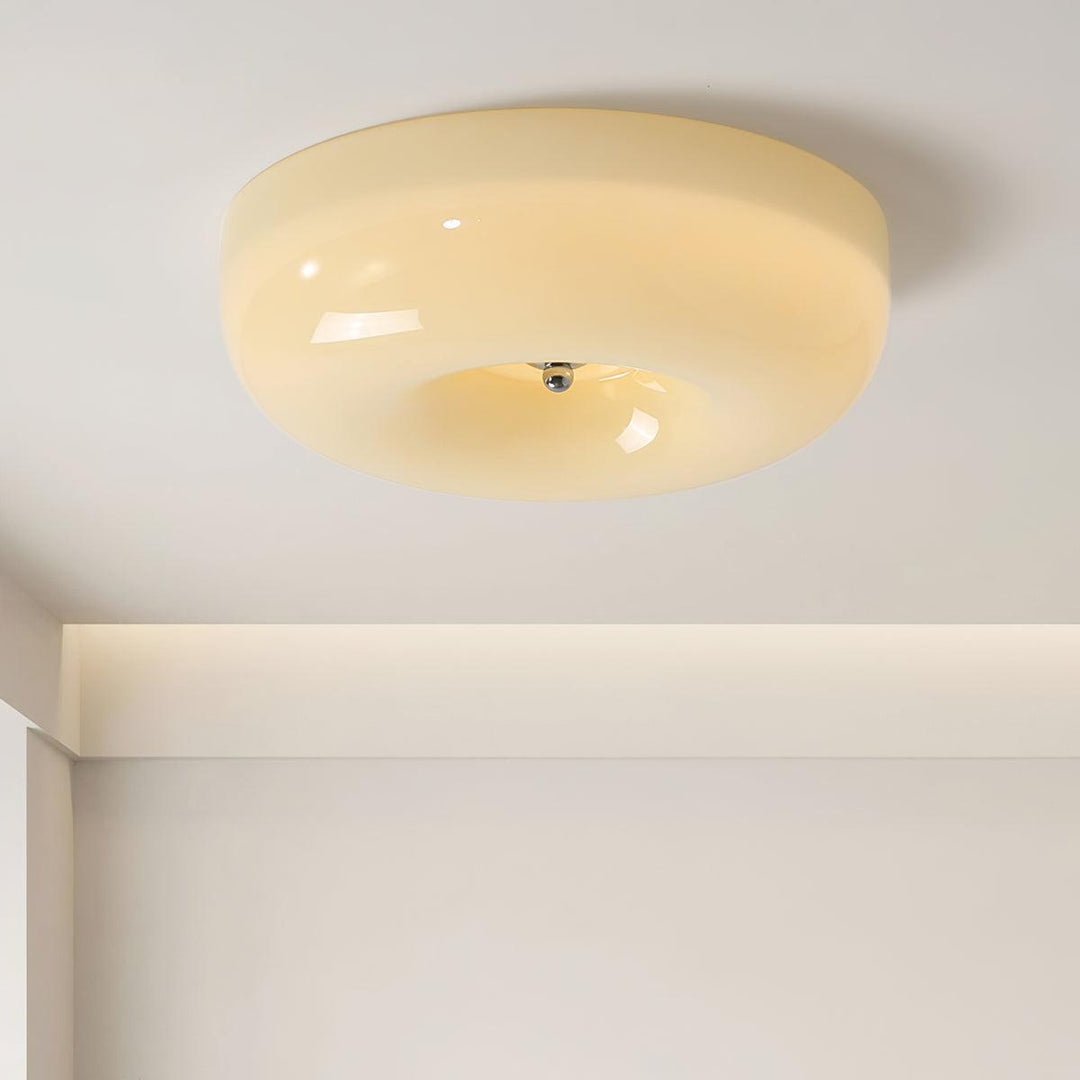 Afralia Modern Taklampa i Virvlande Glas