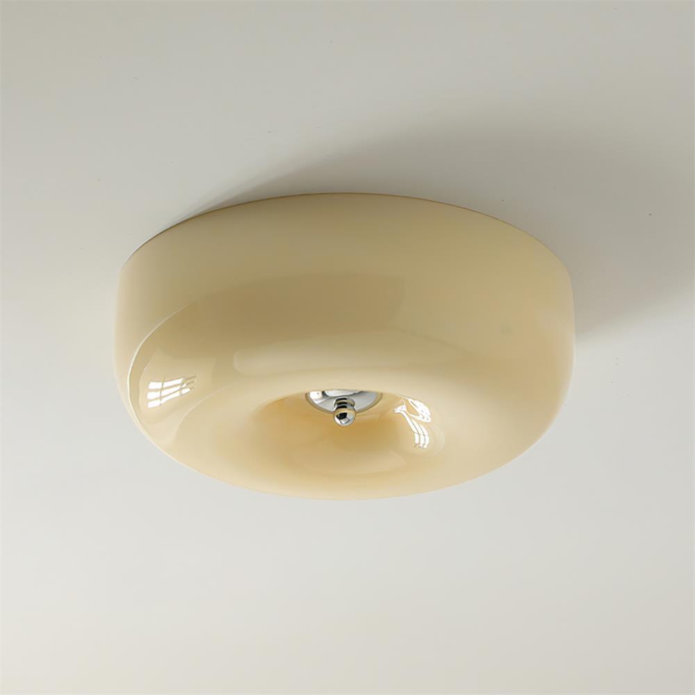 Afralia Modern Taklampa i Virvlande Glas