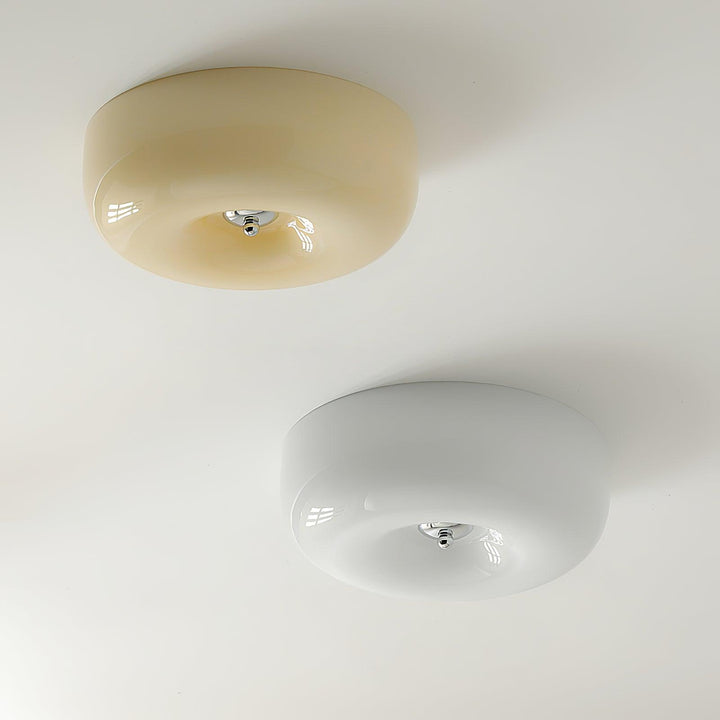 Afralia Modern Taklampa i Virvlande Glas