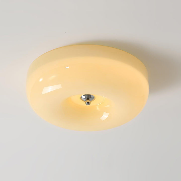 Afralia Modern Taklampa i Virvlande Glas