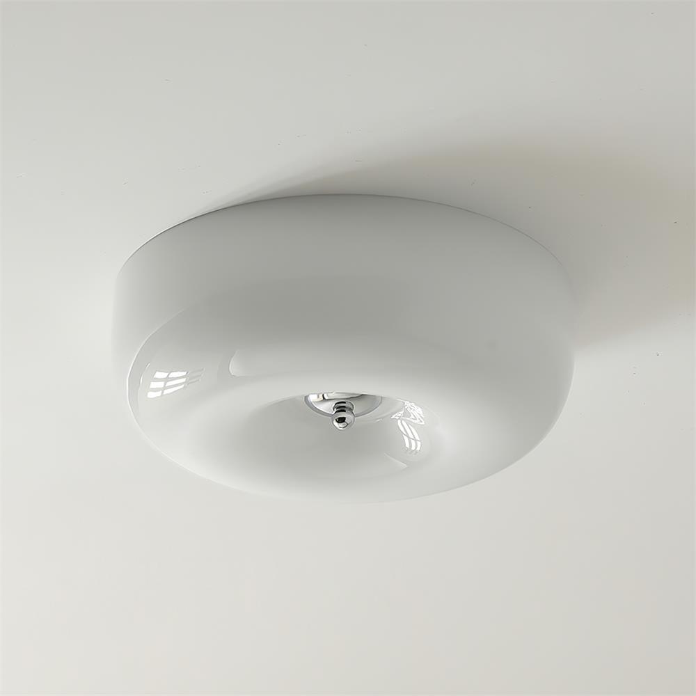 Afralia Modern Taklampa i Virvlande Glas