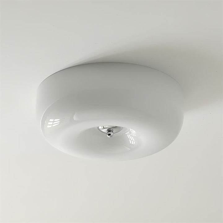 Afralia Modern Taklampa i Virvlande Glas