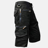 Herr Utility Cargo Shorts med knälång passform