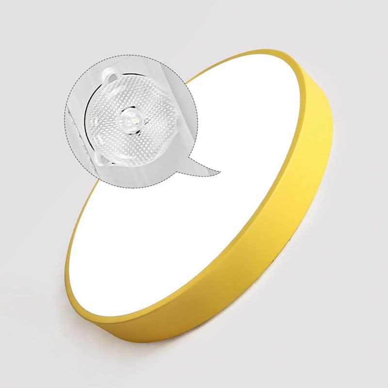 Taklampa | Rund LED-taklampa | Metall | Eterna
