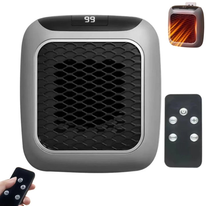 800 W mini bærbar elradiator