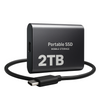 Bärbar SSD-hårddisk med hög hastighet och kompakt design