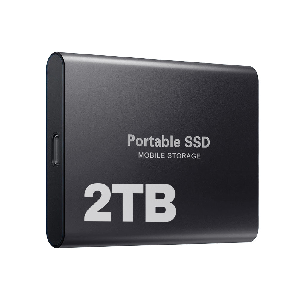 Bärbar SSD-hårddisk med hög hastighet och kompakt design