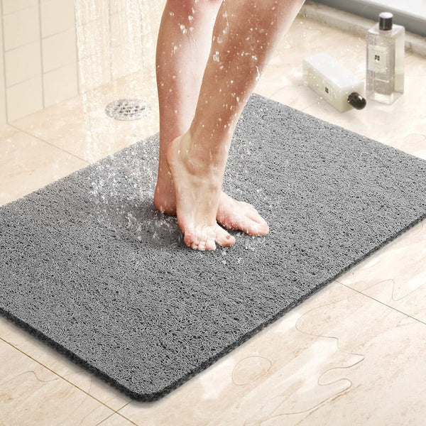 Duschmatta | Snabbtorkande halkskyddsmatta med hygienisk avrinningsdesign
