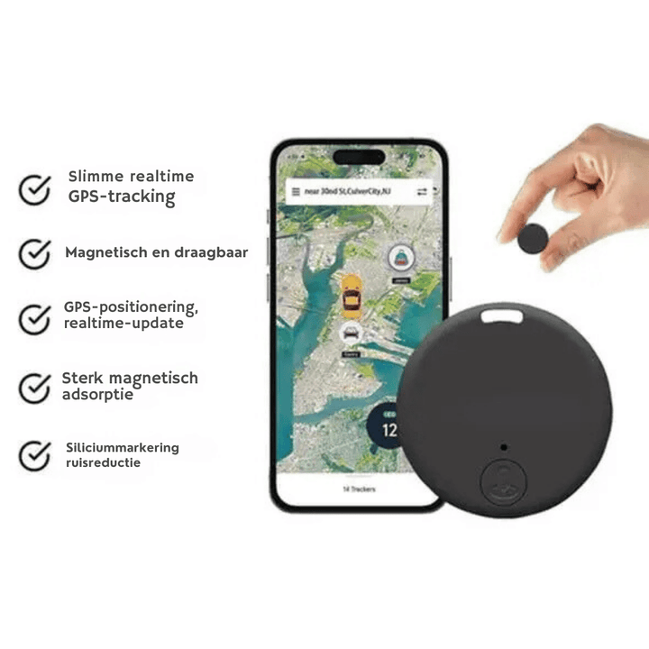 3x Mini GPS-spårare - Lokaliserare för bil och nycklar