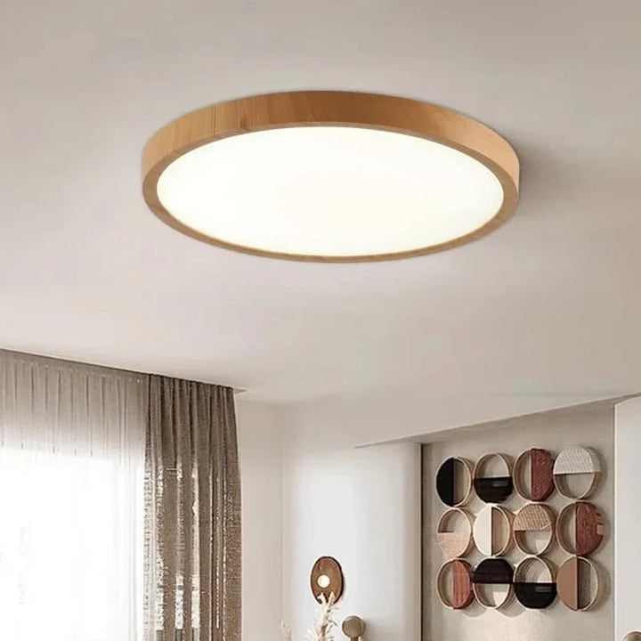 Ultratunn cirkulär LED-taklampa