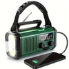 EcoPower nödradio – nödradio med sol, ficklampa och USB-laddningsfunktion