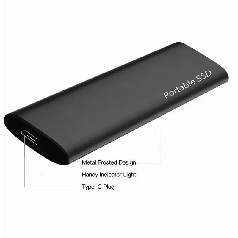 Extern hårddisk 4TB med USB-C-anslutning