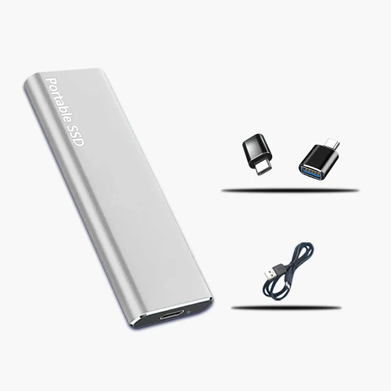 Extern hårddisk 4TB med USB-C-anslutning