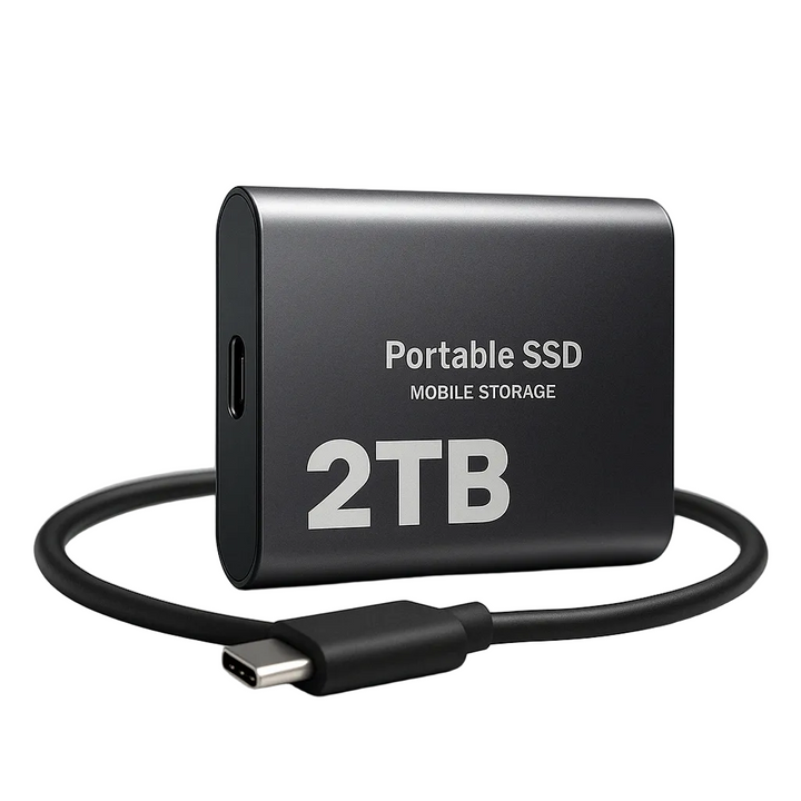 Snabb extern 2 TB SSD