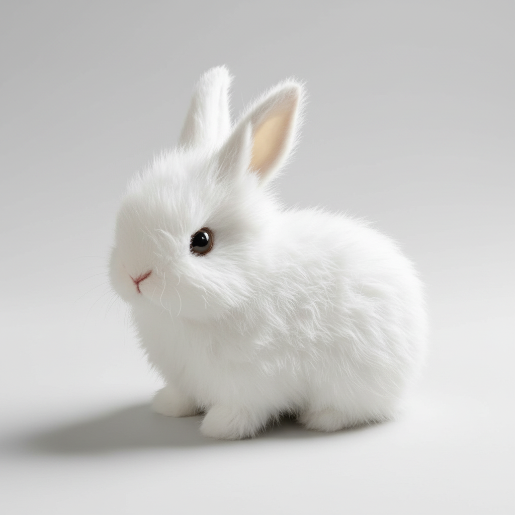 BunnyLoom Interaktiv Gosedjur | Leksak med realistisk kanin som hoppar för barn
