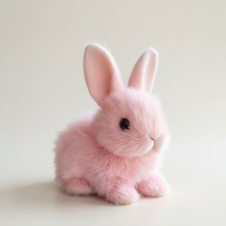 BunnyLoom Interaktiv Gosedjur | Leksak med realistisk kanin som hoppar för barn