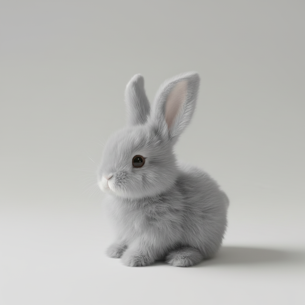 BunnyLoom Interaktiv Gosedjur | Leksak med realistisk kanin som hoppar för barn