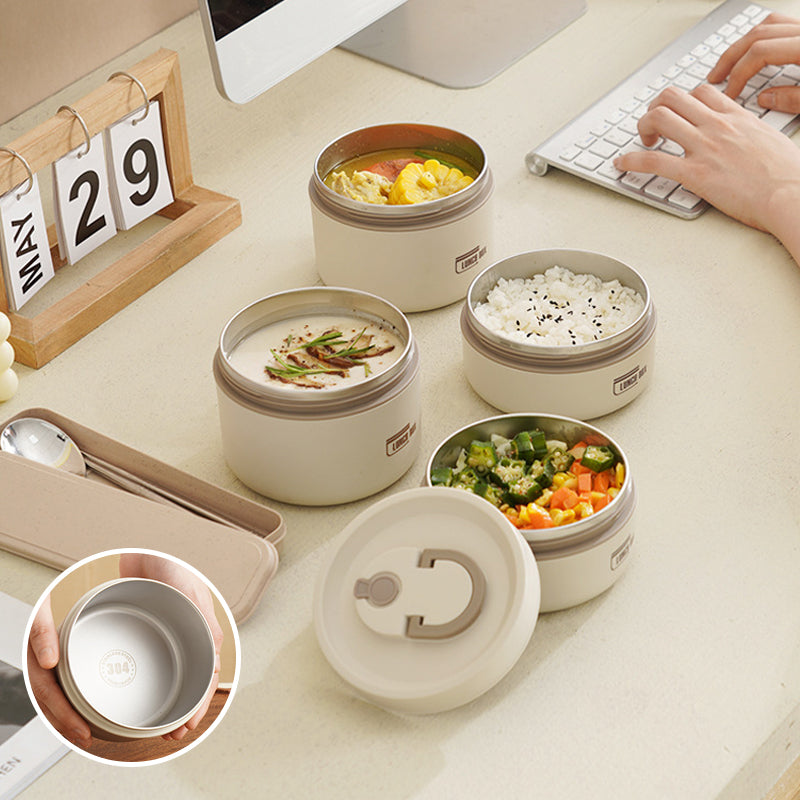 Isolerad flerlagers lunchlåda med GRATIS bärväska - ThermoBox