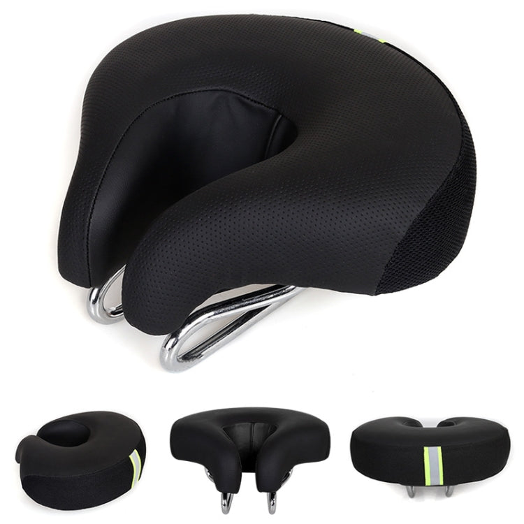 Cykelsadel | Nosfri, Ergonomisk | Bred Skumdyna | Ridora
